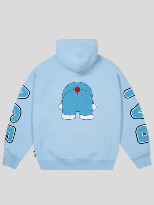 Palace x Doraemon Blue Hoodie