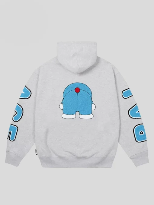 Palace x Doraemon Grey Hoodie