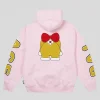 Palace x Doraemon Pink Hoodie