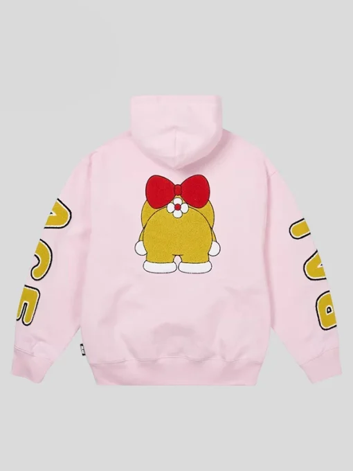 Palace x Doraemon Pink Hoodie