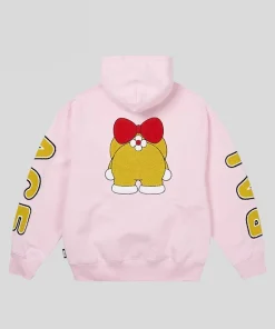 Palace-x-Doraemon-Pink-Hoodie