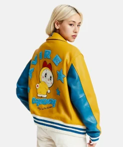 Palace yellow Doraemon Avirex Jacket