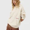 Pull and Bear Beige Hoodie
