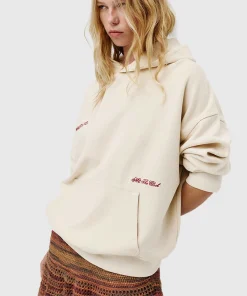 Pull and Bear Beige Hoodie