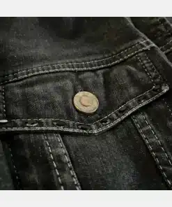 Shop Halloween Denim Jacket Pockets