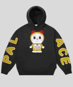 Shop Online Palace x Doraemon Black Hoodie