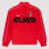 Sp5der Atlanta Track Jacket Red