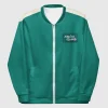 Squid Game Personalized Name Green Bomber Jacket