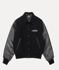 Stussy Globe Varsity Jacket