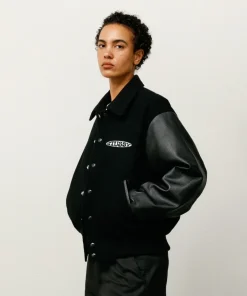 Stussy Unisex Globe Varsity Jacket