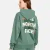 The North Face Sorbetta Oversized Hoodie Green