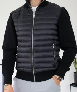 The Velino Hybrid Jacket Black