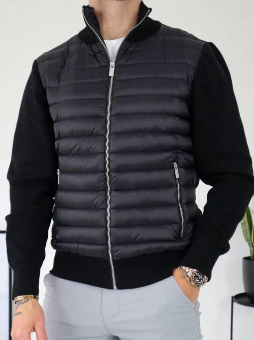 The Velino Hybrid Jacket Black