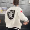 Tom Brady White Raiders Jacket Shop