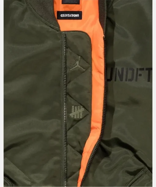 Undefeated Jordan Bomber Jacket - Cargokhaki
