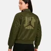 Undefeated x Jordan Bomber Jacket - Cargokhaki