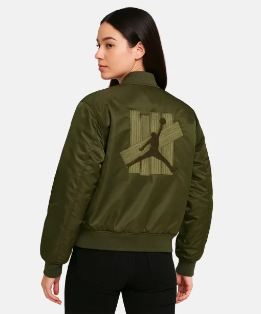Undefeated x Jordan Bomber Jacket - Cargokhaki