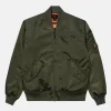Undefeated x Jordan Satin Jacket - Cargokhaki