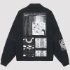 Unisex Cav Empt Overdye Kl Patch Black Jacket