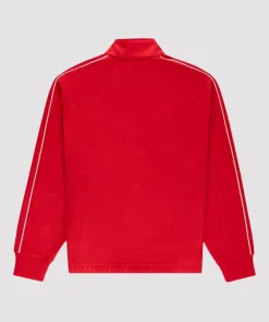 Unisex Sp5der Atlanta Zip up Red Track Jacket