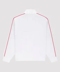 Unisex Sp5der Atlanta Zip up White Track Jacket