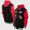 Unuses Kansas City Chiefs New Era Black Full-Snap Fleece Hoodie Jacket