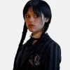Wednesday Addams Enid Sinclair Cosplay Costume School Uniform Coat For Women