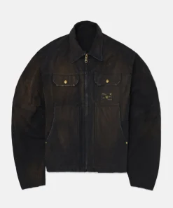 Willy Chavarria Stockton Work Jacket Black