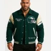 Abercrombie Mens Eagles Varsity Jacket