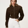 Adoore-Brixen-Cropped-Suede-Jacket-Brown