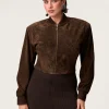 Adoore-Brown-Suede-Bomber-Jacket