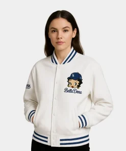 Bella Dona x New Era x Betty Boop Dodgers Jacket