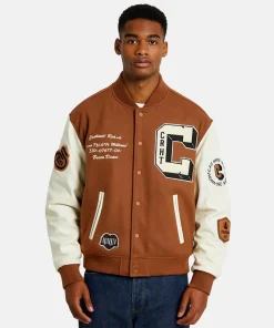 Carhartt Mens WIP Brown Ducks Bomber Jacket
