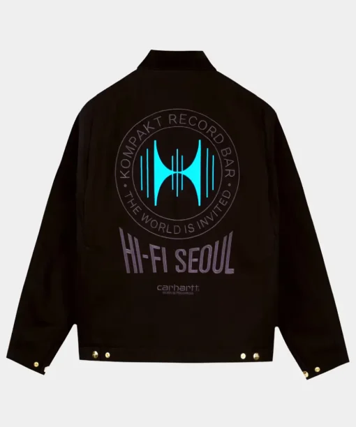 Carhartt WIP Kompakt Record Bar Jacket Black
