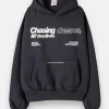 Chasing Dreams Not Deadline Gray Hoodie