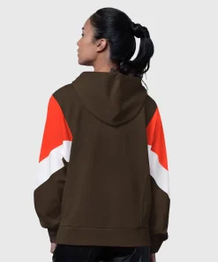 Cleveland-Browns-Starter-Brown-Scrimmage-Hoodie