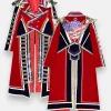 Cody Rhodes Red Long Military Coat