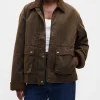 Gap Women Waxed Canvas Barn Jacket