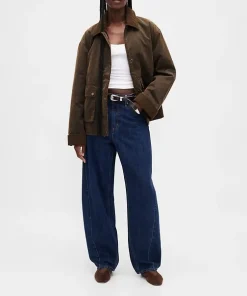 Gap Womens Waxed Canvas Barn Jacket