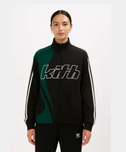 Kith x Adidas Women Football Track Jacket Black