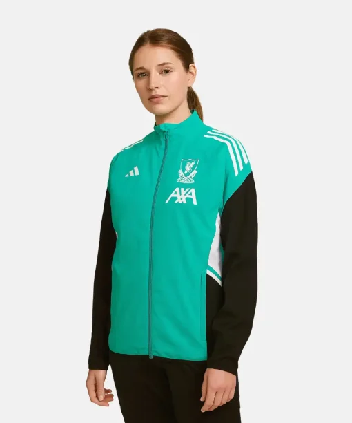 LFC women Adidas European Pre Match Jacket