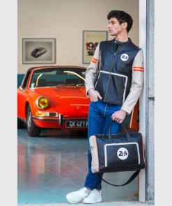 Leather-Mans-Karl-24H-Le-Ecru-black-Jacket