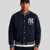 Mens Kith for the New York Yankees Suede Porter Jacket