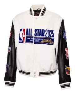 NBA All Star 2025 GSW Varsity Jacket