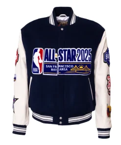 NBA Golden State Warriors 2025 All-Star Wool Varsity Jacket