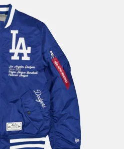 New Era Alpha Industries Los Angeles Dodgers Bomber Jacket