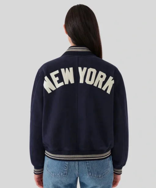 New York Yankees x Kith Suede Porter Jacket