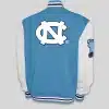 North-Carolina-Tar-Heels Franchise Club Full Snap Carolina Blue Jacket