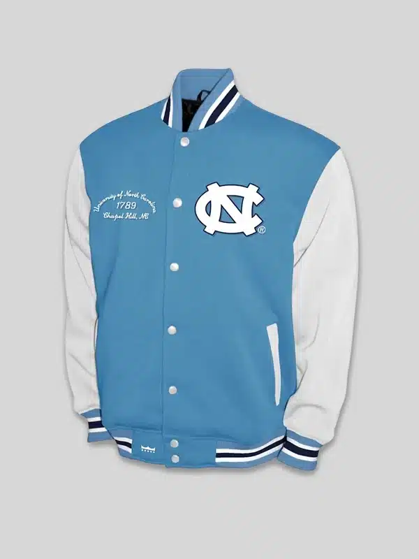 North-Carolina-Tar-Heels-Jacket-Blue-And-White
