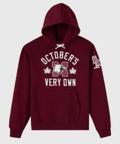 OVO-McMaster-University-Burgundy-Hoodie